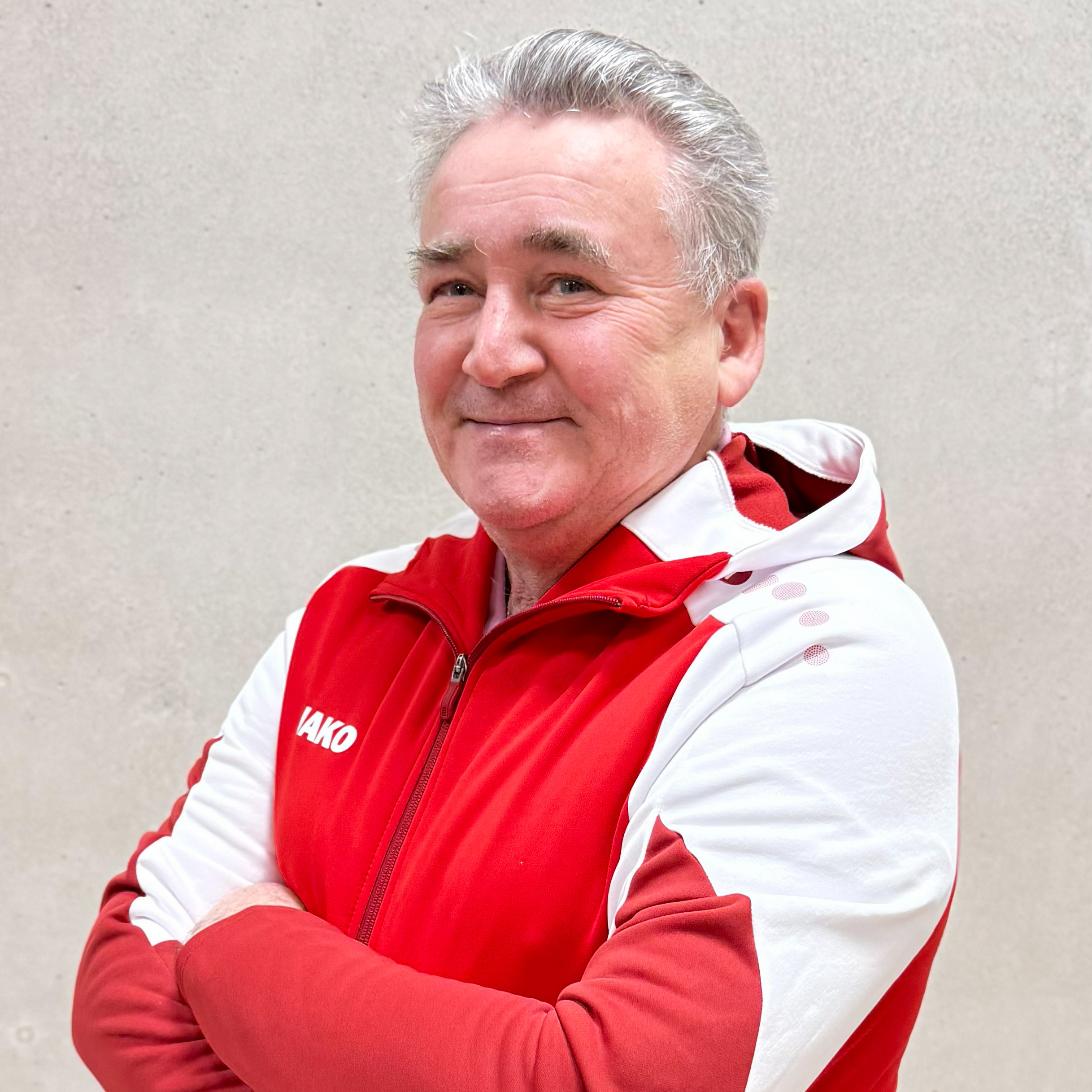 Herbert Becher Trainer der F-Junioren